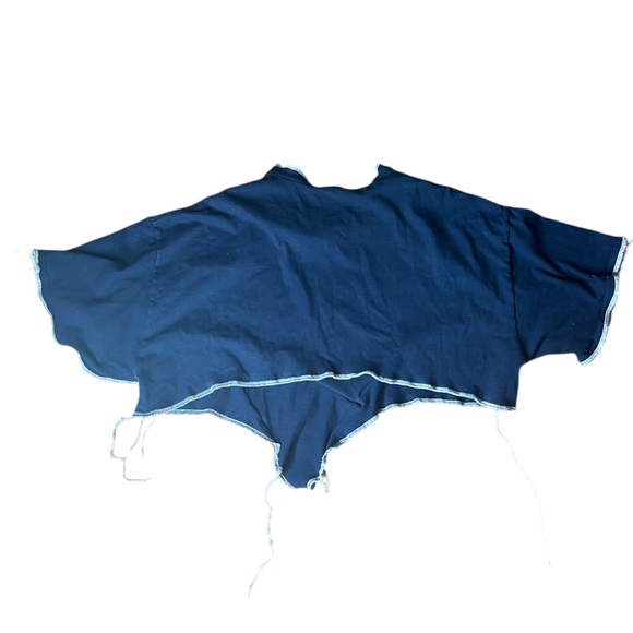 Boston Red Sox Reworked Contrast Stitch Crop Top - Picture 4 of 4